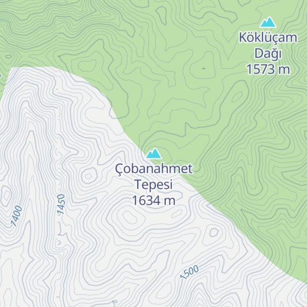 Map of Çobanahmet Tepesi