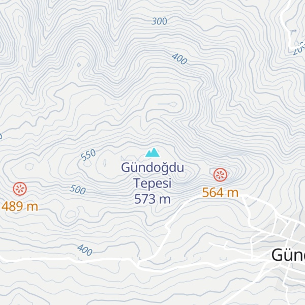 Map of Gündoğdu Tepesi