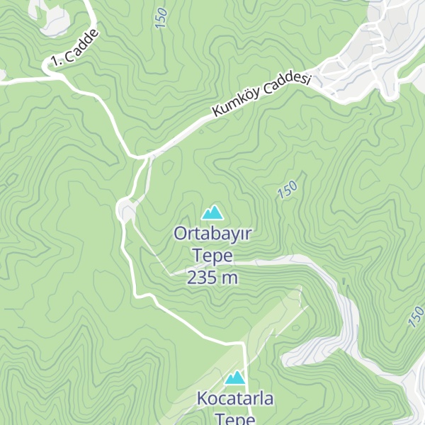 Map of Ortabayır Tepe