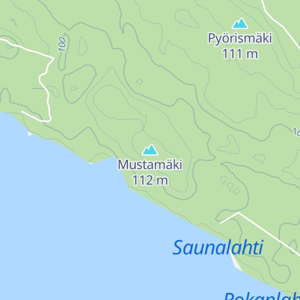 Map of Mustamäki
