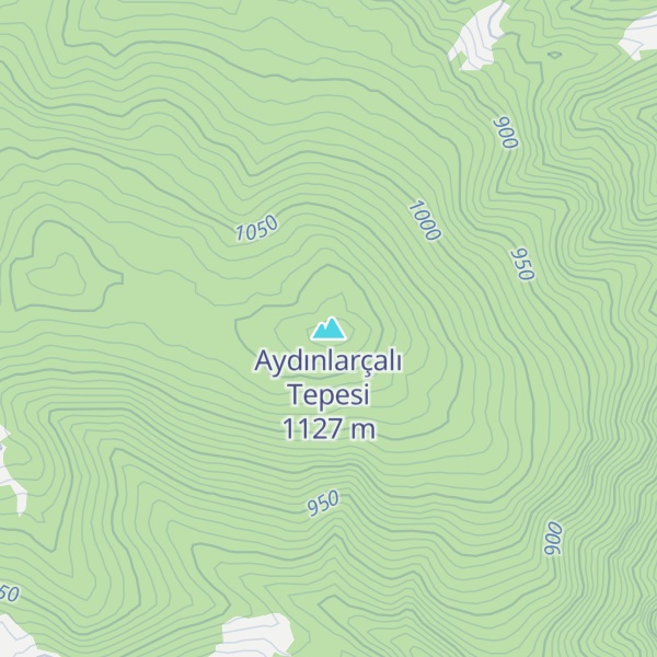 Map of Aydınlarçalı Tepesi