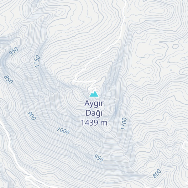 Map of Aygır Dağı
