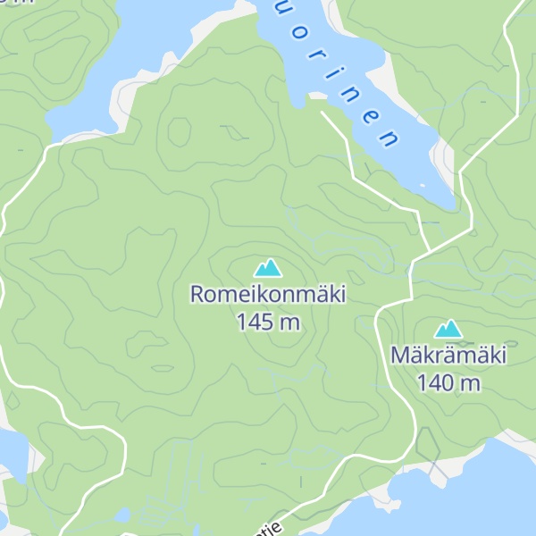 Map of Romeikonmäki