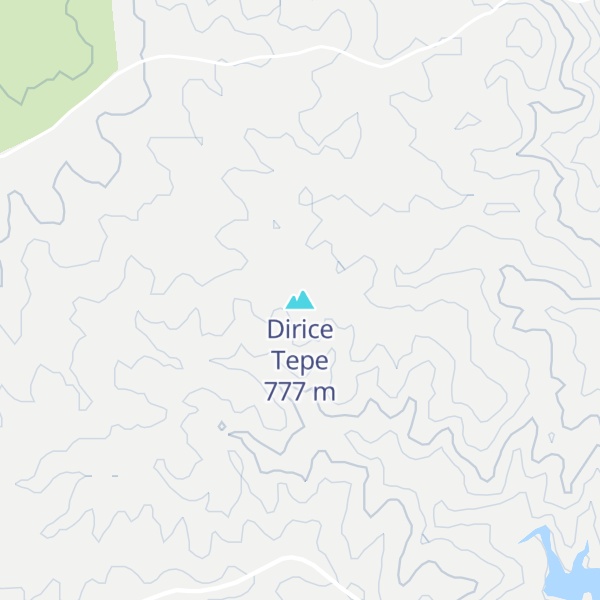 Map of Dirice Tepe