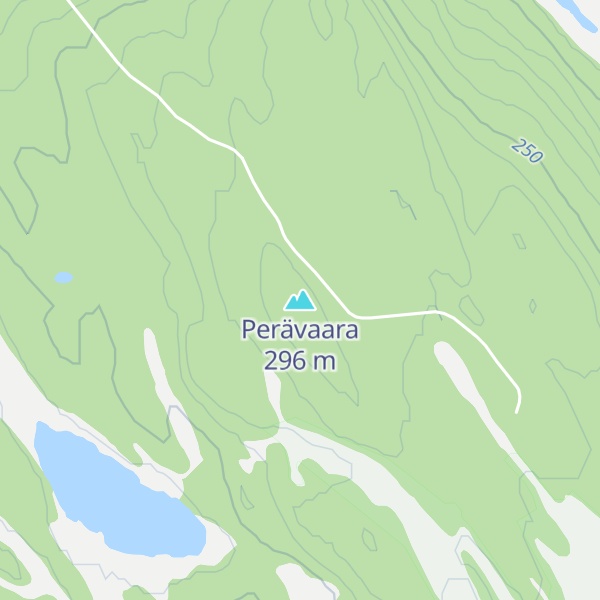 Map of Perävaara