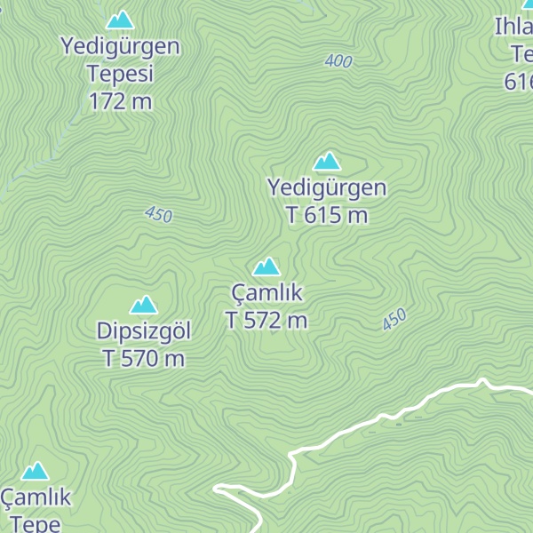 Map of Çamlık T