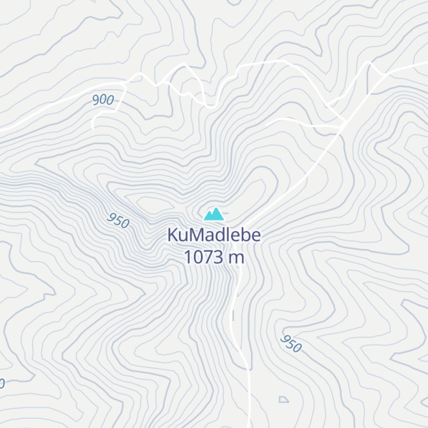 Map of KuMadlebe
