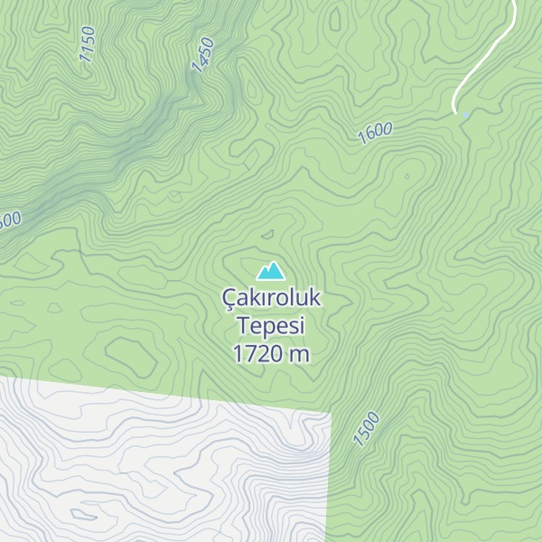 Map of Çakıroluk Tepesi