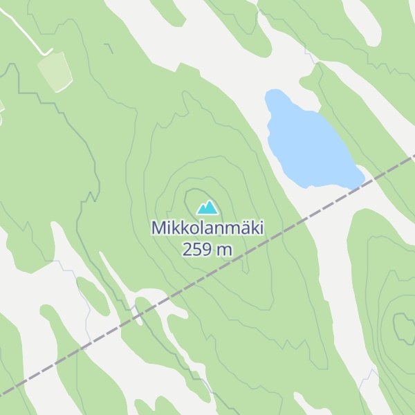 Map of Mikkolanmäki