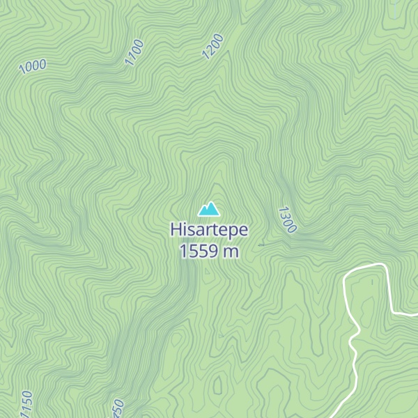 Map of Hisartepe