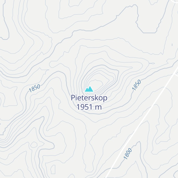 Map of Pieterskop