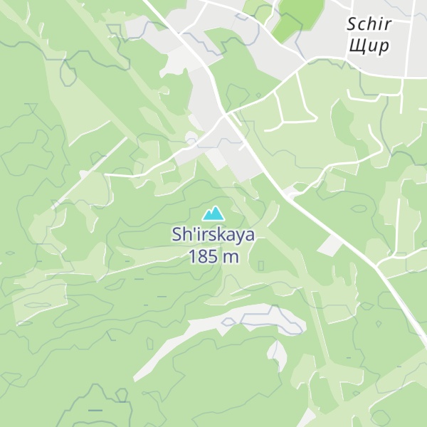 Map of Sh'irskaya