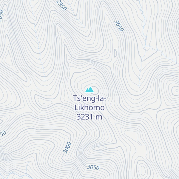 Map of Ts'eng-la-Likhomo