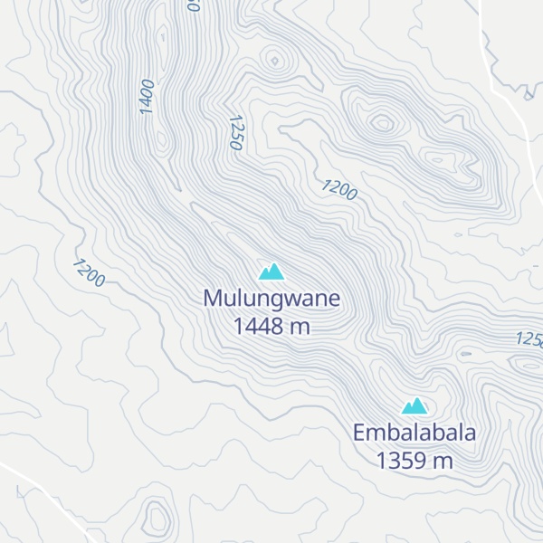 Map of Mulungwane