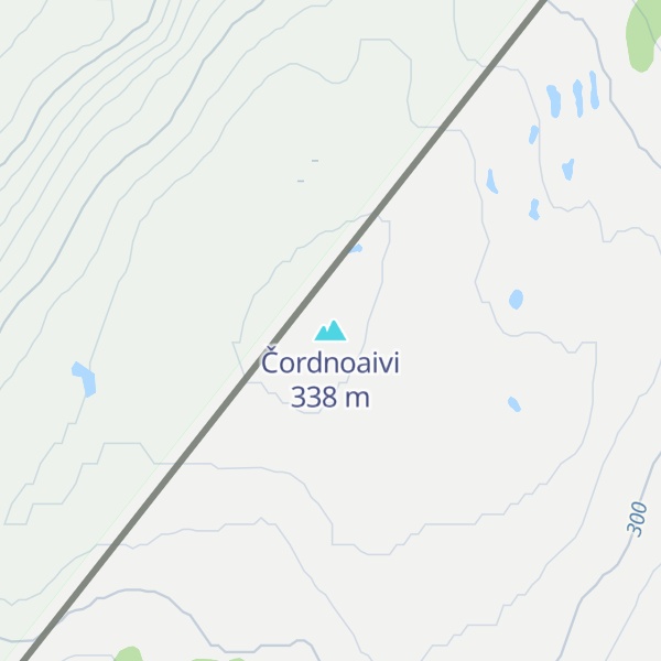 Map of Čordnoaivi