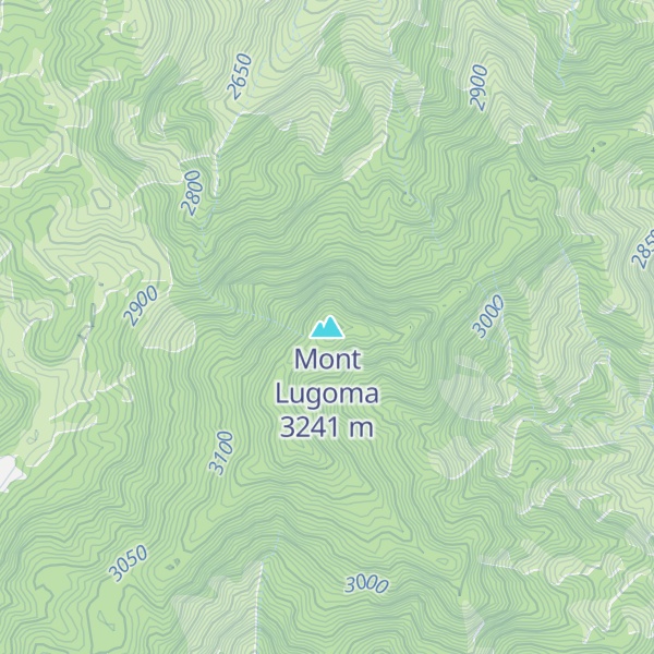 Map of Mont Lugoma