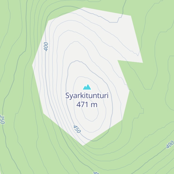 Map of Syarkitunturi