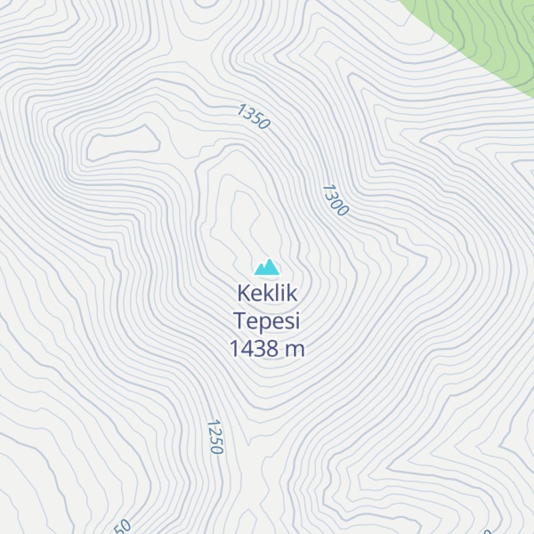 Map of Keklik Tepesi