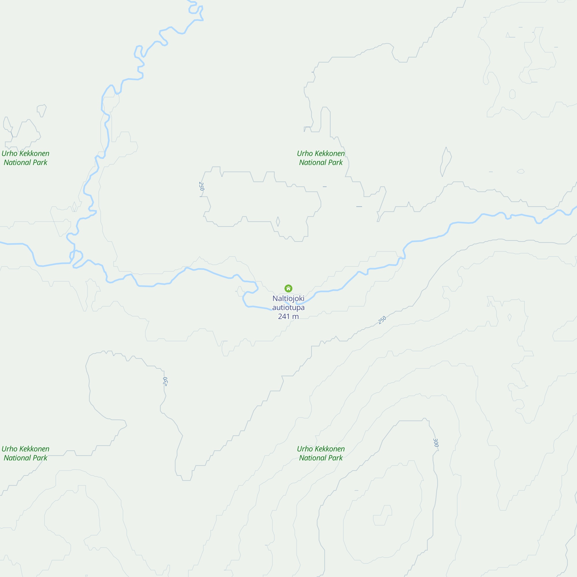 Naltiojoki autiotupa map