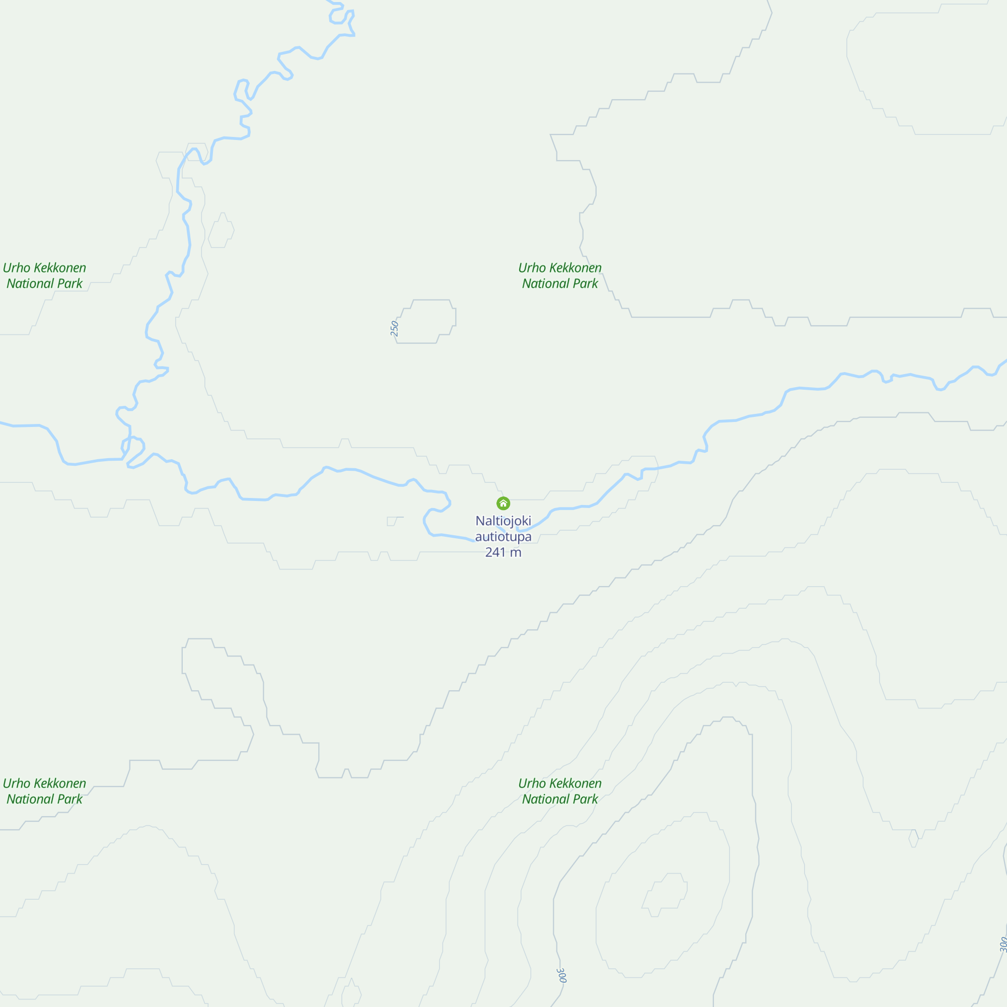 Naltiojoki autiotupa map