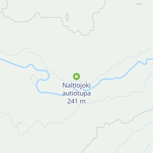 Map of Naltiojoki autiotupa