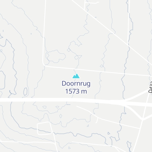 Map of Doornrug