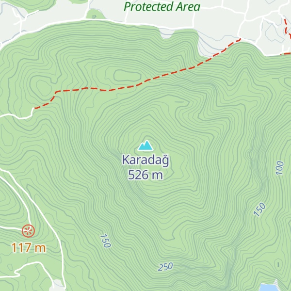 Map of Karadağ