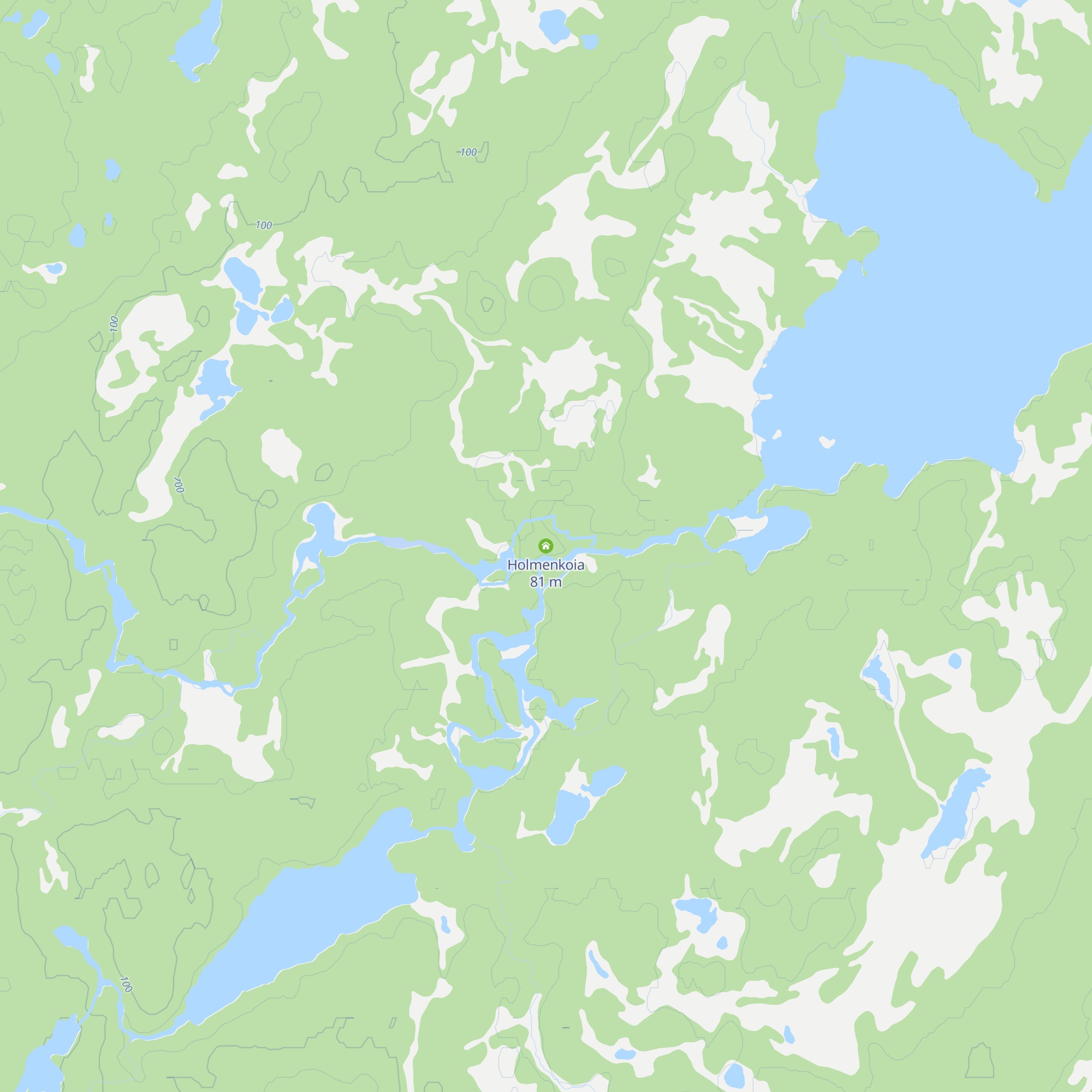 Holmenkoia map