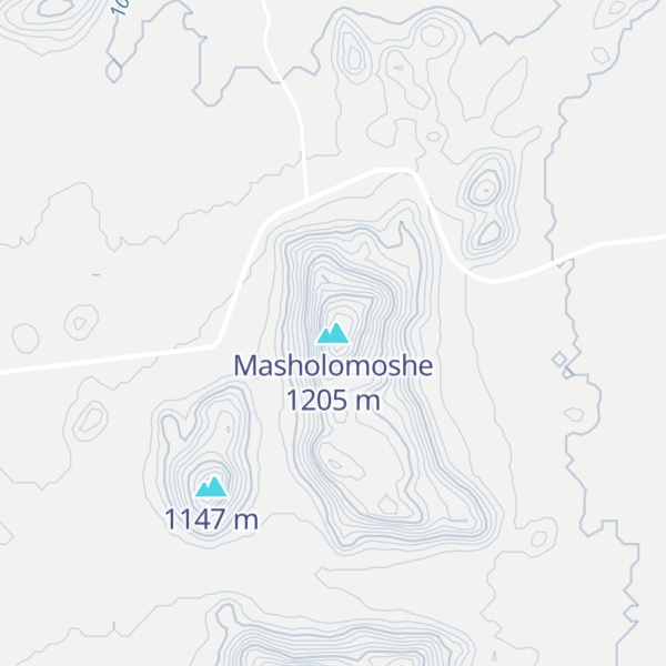 Map of Masholomoshe