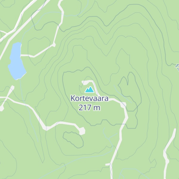 Map of Kortevaara