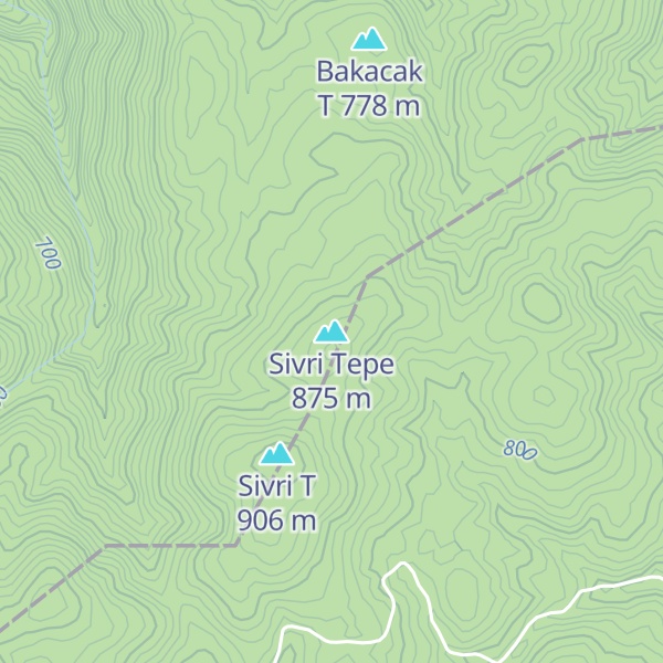 Map of Sivri Tepe