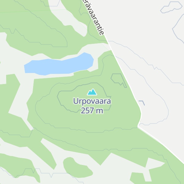Map of Urpovaara