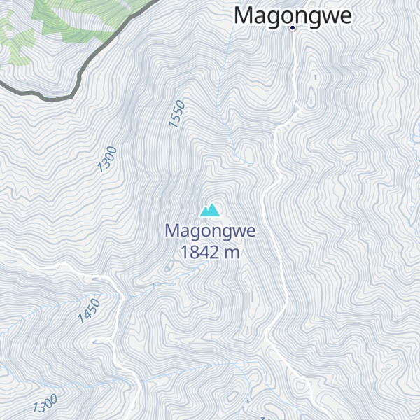 Map of Magongwe