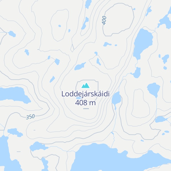 Map of Loddejárskáidi