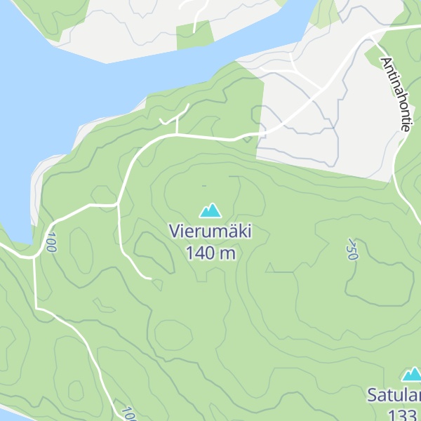 Map of Vierumäki