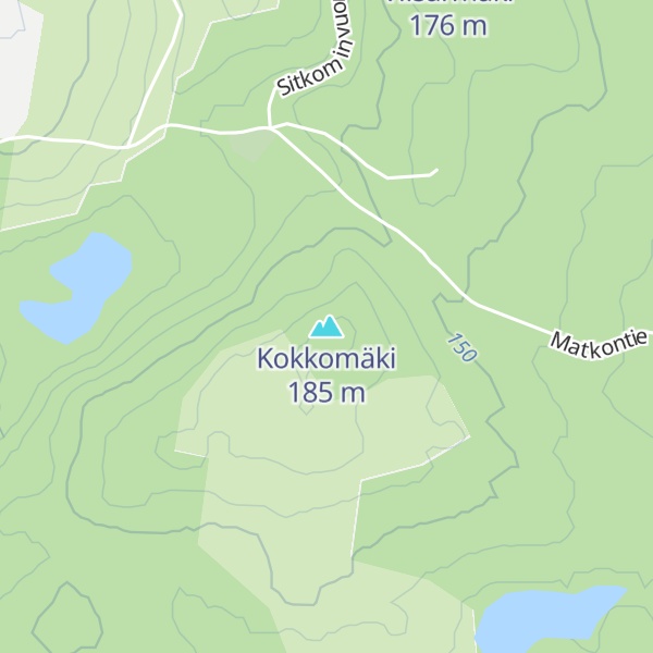 Map of Kokkomäki