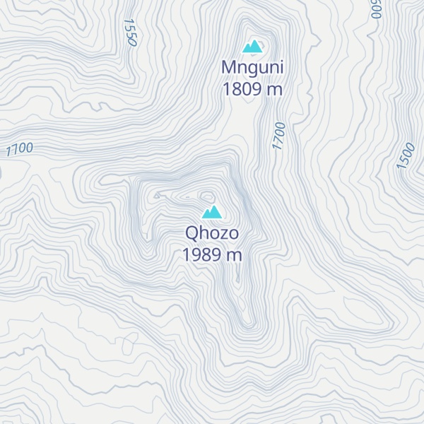 Map of Qhozo