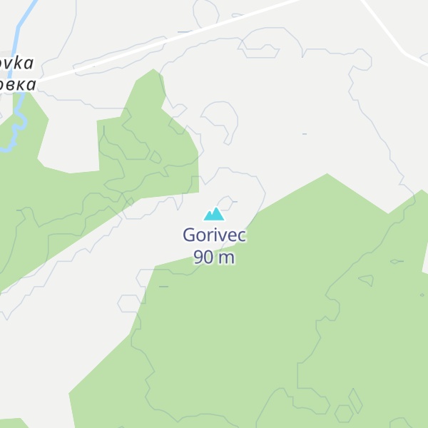 Map of Gorivec
