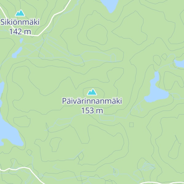 Map of Päivärinnanmäki