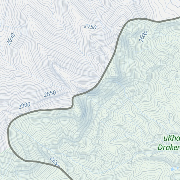Map of Devil's Knuckles