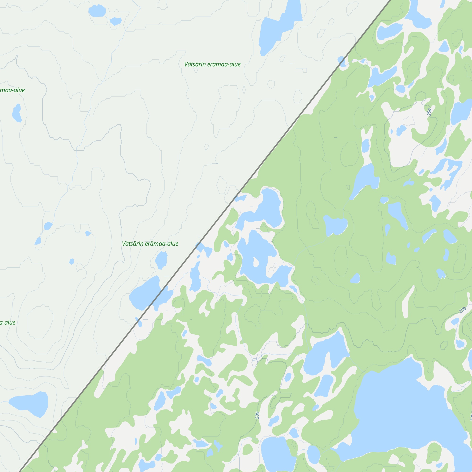 Lerkevannskoia map