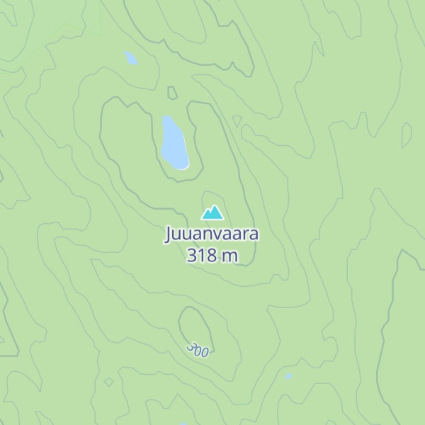 Map of Juuanvaara