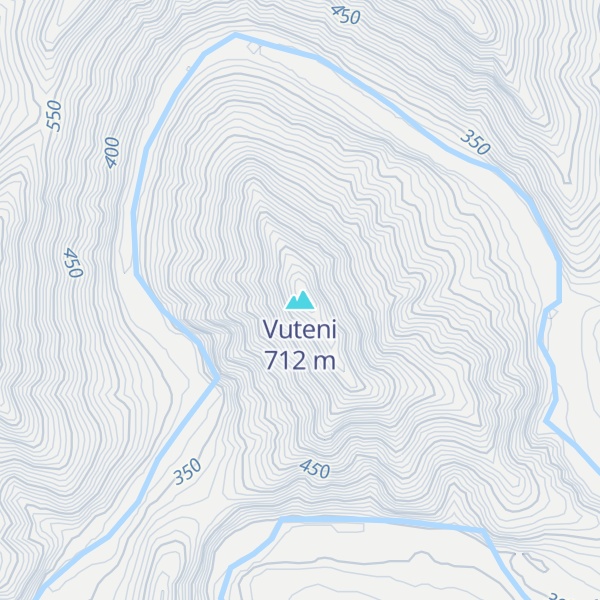 Map of Vuteni