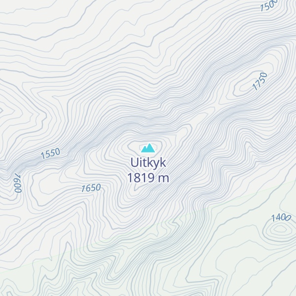 Map of Uitkyk