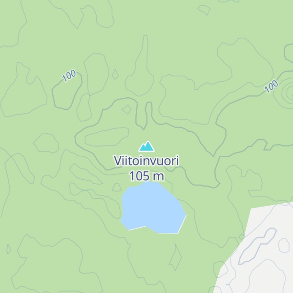 Map of Viitoinvuori