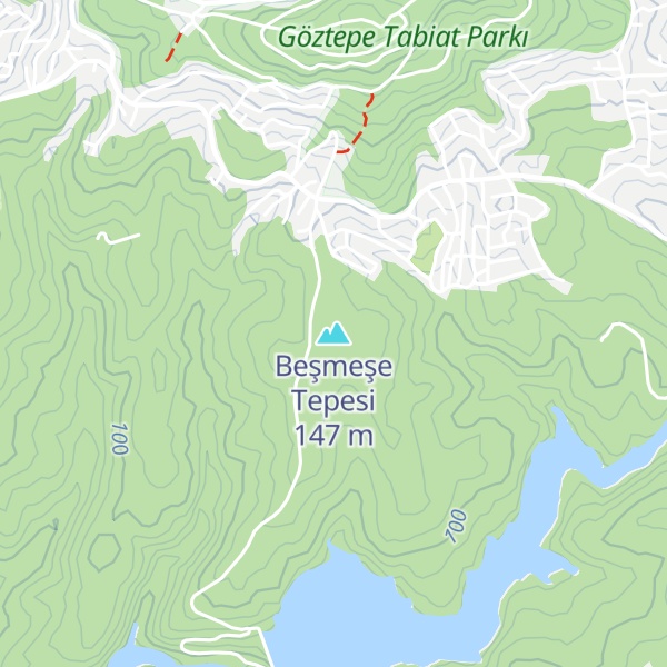 Map of Beşmeşe Tepesi