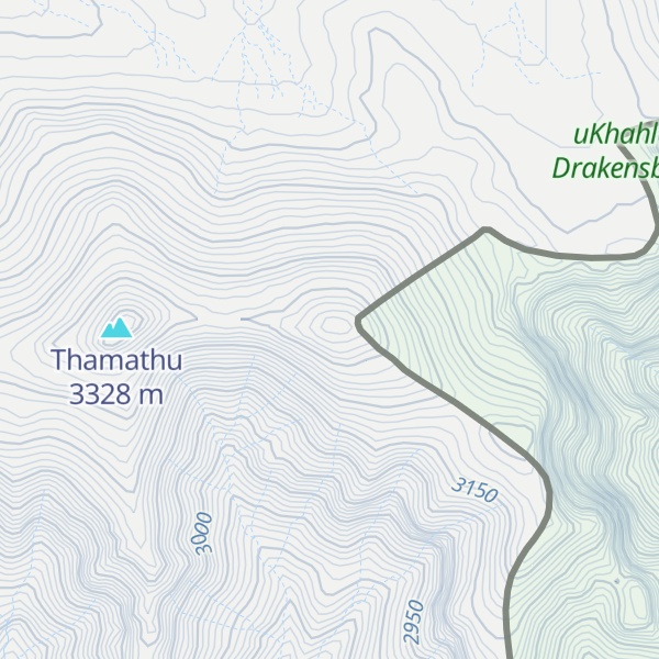 Map of Walker's Peak