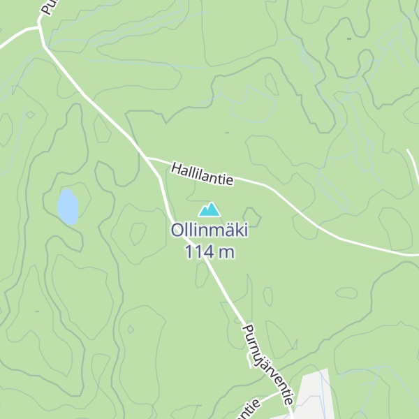 Map of Ollinmäki