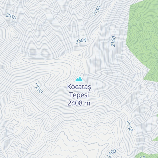Map of Kocataş Tepesi