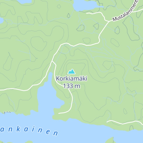 Map of Korkiamäki